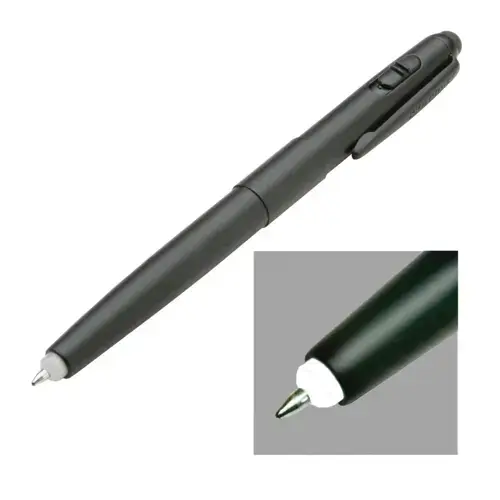 LUMINATOR PEN WHITE LED MED 1 MM, BLACK INK & BARREL